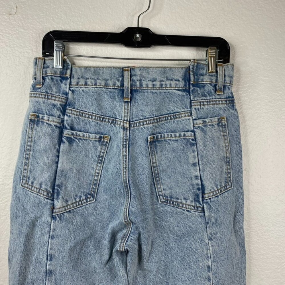 Revice Jeans Women's Blue Gemini Different Views High Waist Straight Leg Size 29 - Picture 11 of 13